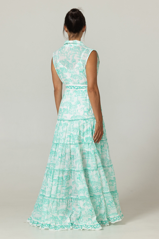 Ärmelloses Maxi Gabi Kleid Miss June – Bild 3