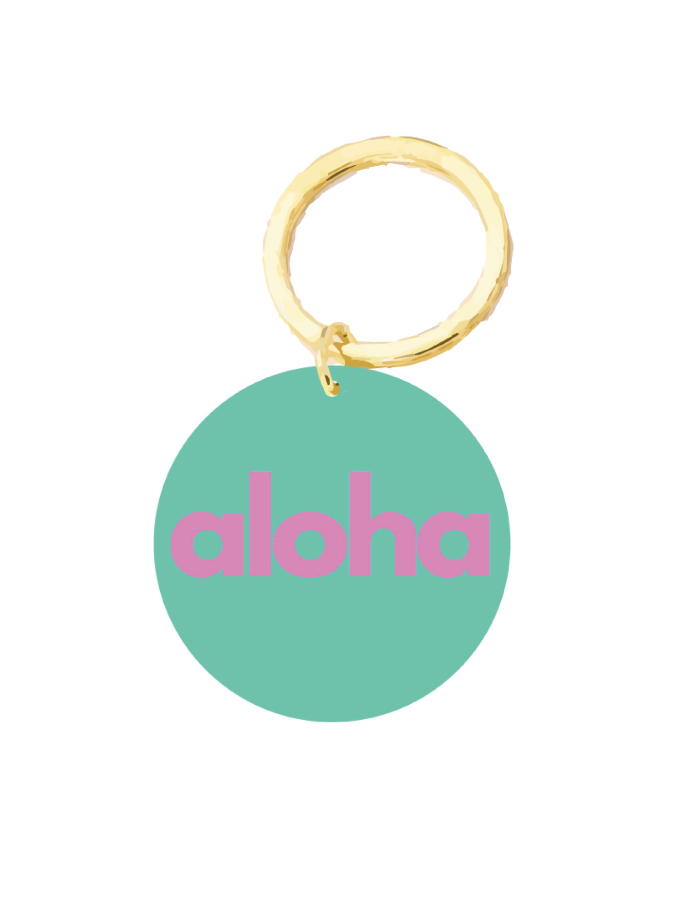 Schlüsselanhänger Aloha