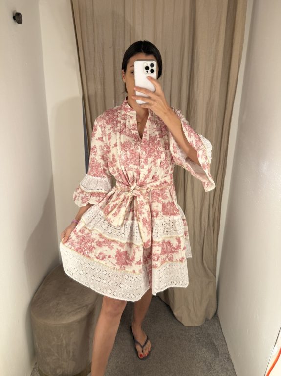 Peps Cannes kleid altrosa