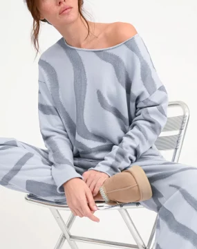 Printed Sweatshirt Gara – Gestreift