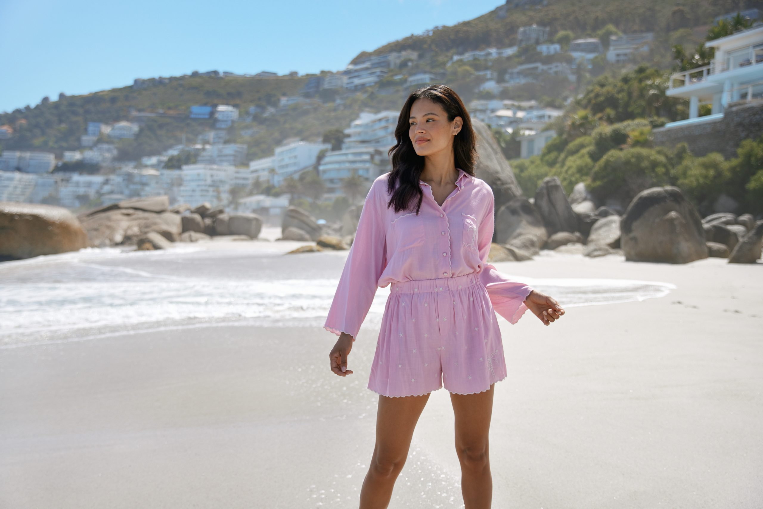 Miss June Shorts „Lumi“ (Rosa)