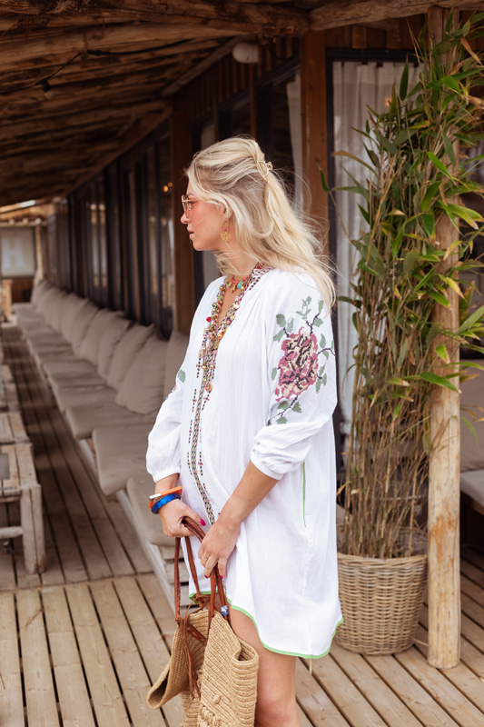 Place du Soleil Tunika mit Stickerei – Bild 2