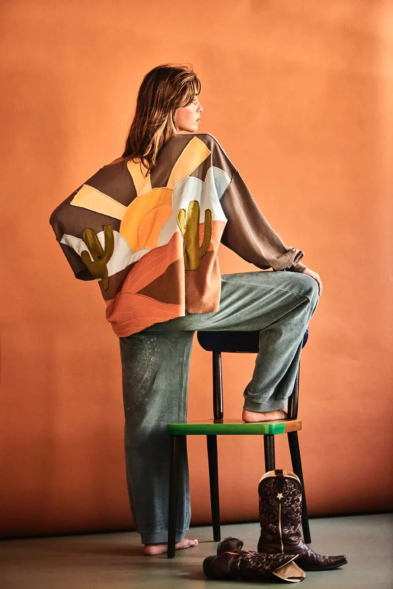 Oversize Sweatshirt „Bira“ – LA Terry