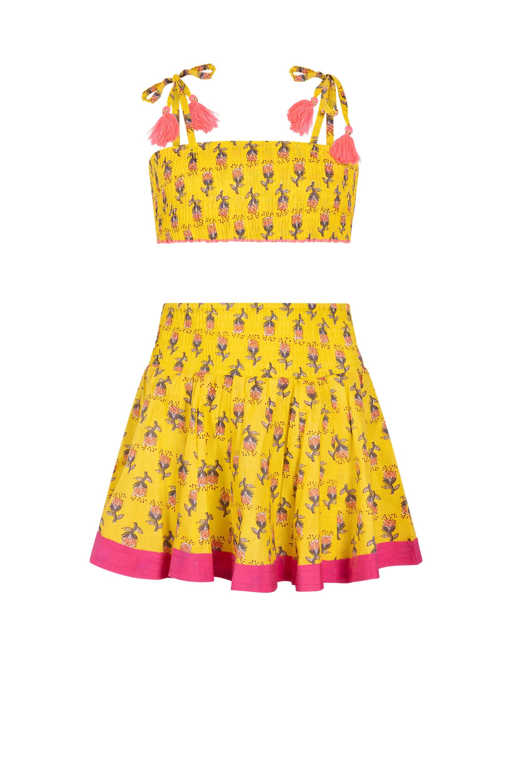 Place du Soleil Kids Set mit Floralprint