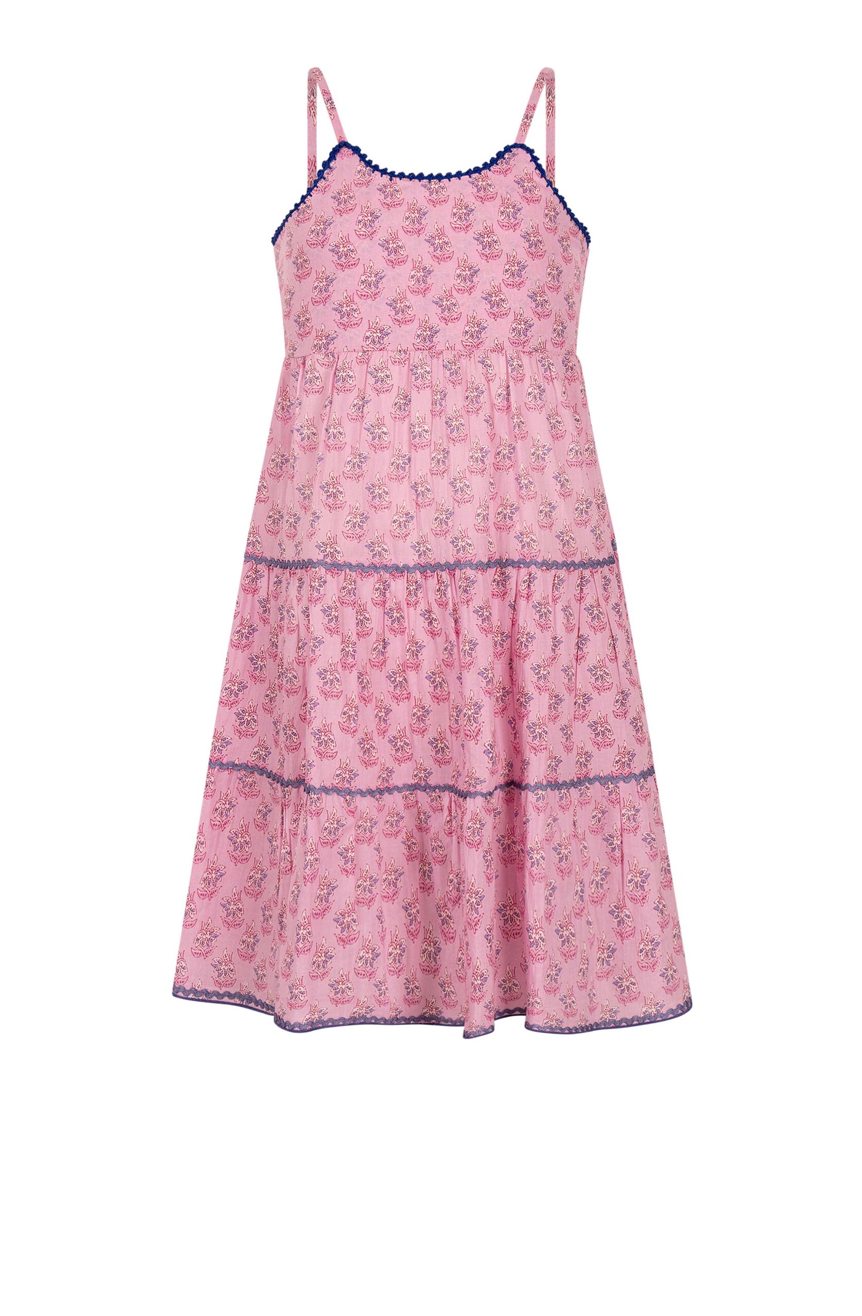 Place du Soleil Kids Kleid mit floralem Print