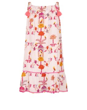 Place du Soleil Kids Kleid mit Ornament- & Floralprint