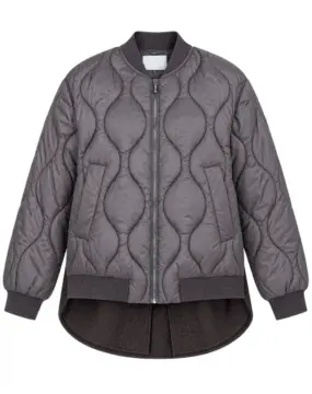 Steppjacke-lässiger Bomber-Look
