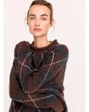 Pullover mit Rautenmuster