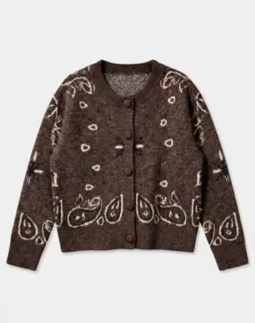 Braune Cardigan