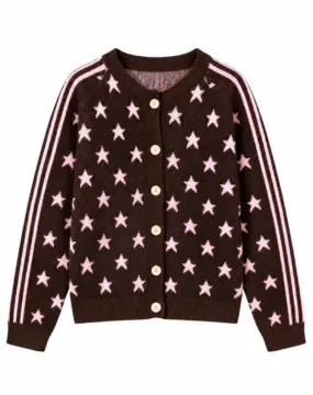 Sternen kurzer Cardigan