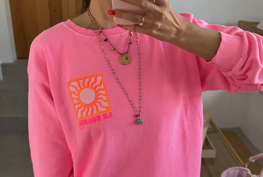 Soleil Sweater pink-1